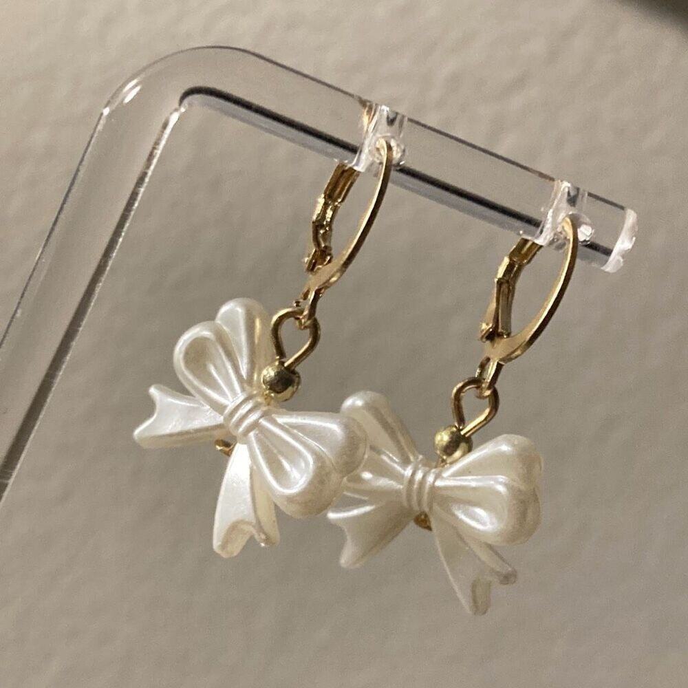 Hoop Earrings bow